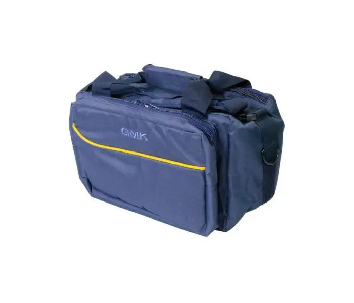 Gmk Cartridge Bag Blue With Yellow Piping 1