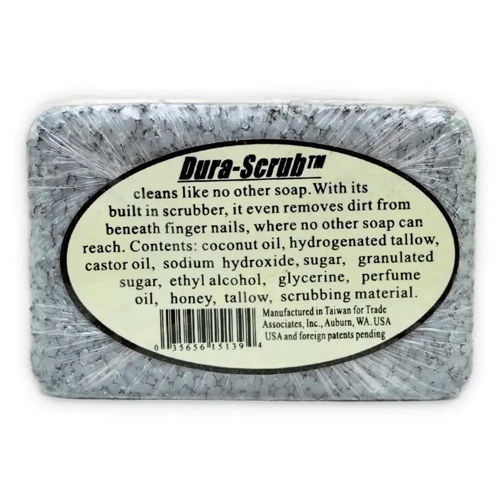 Dura-Block Dura-Scrub Heavy Duty Soap Bar With Built In Scrubber 90G Hand Cleaner 1