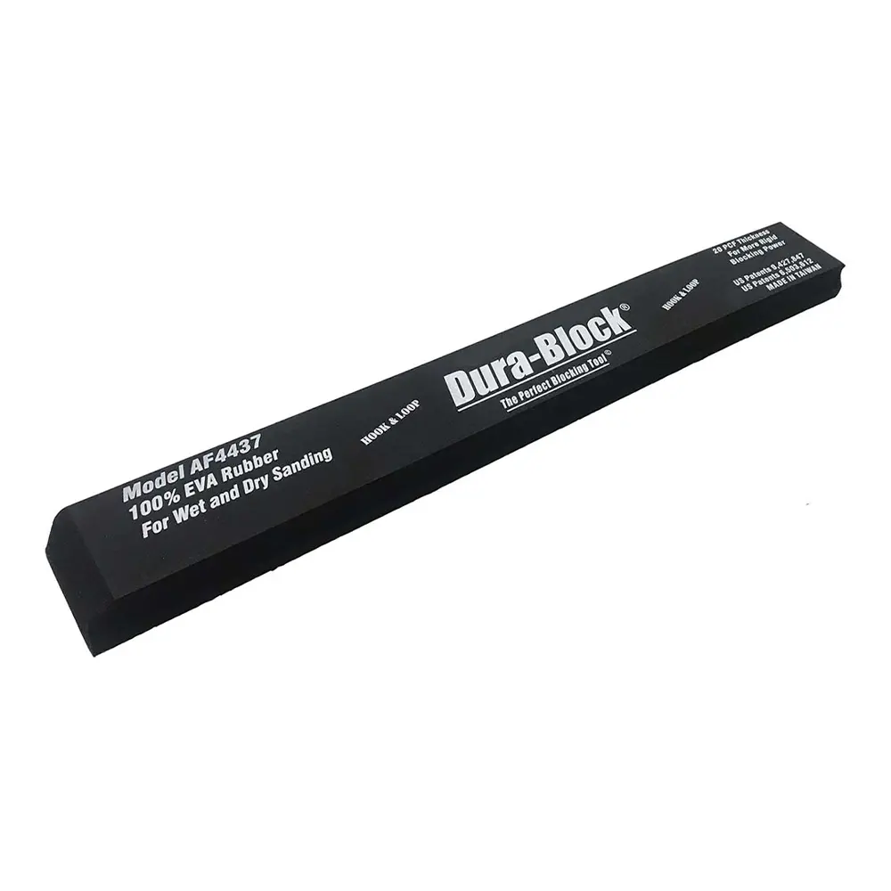 Dura-Block Long Hook & Loop Sanding Block 100% Eva Rubber 40 X 70 X 610Mm Af4437 1