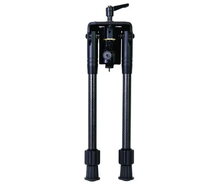 Gmk Bipod Carbon Fibre Leg 7-10" Including Picatinny Adaptor 1