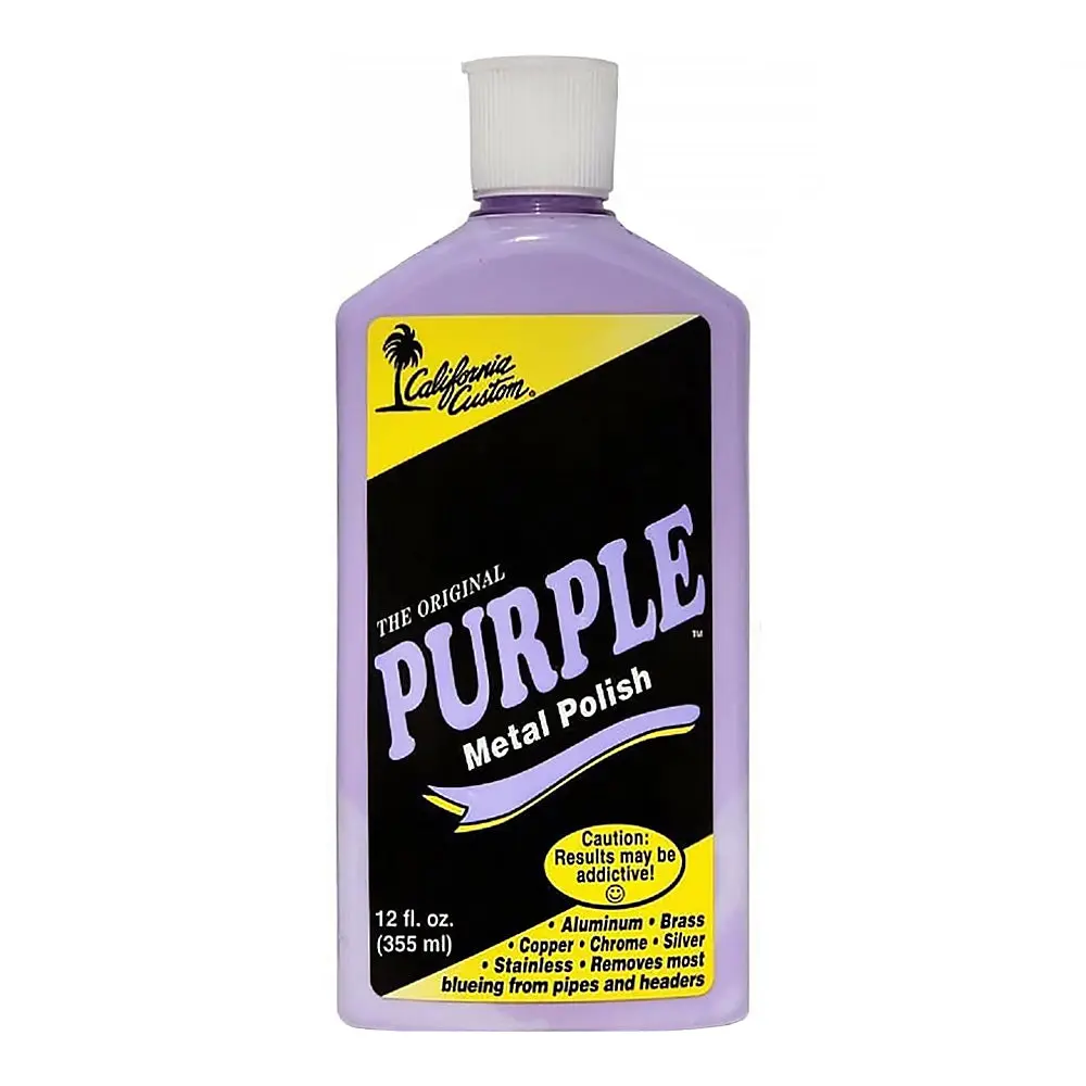 California Custom The Original Purple Metal Polish 355Ml Clean & Protect 1