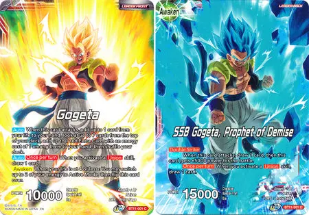 Gogeta // Ssb Gogeta, Prophet Of Demise (Bt11-001) [Vermilion Bloodline 2Nd Edition] 1