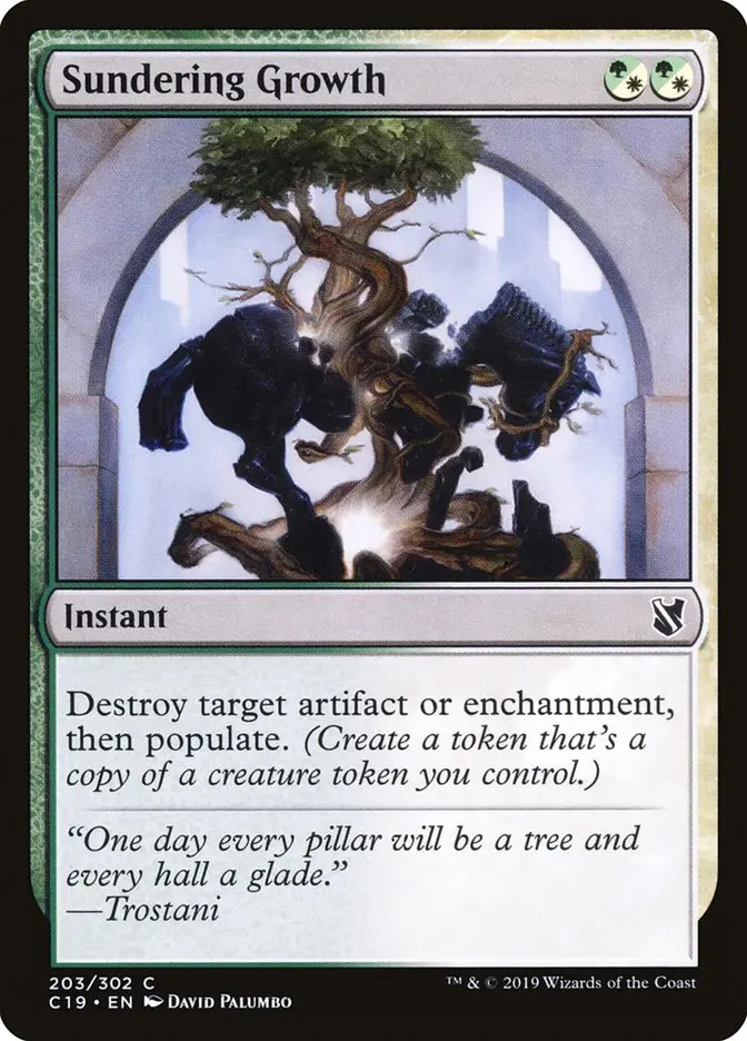 Sundering Growth [Commander 2019] 1