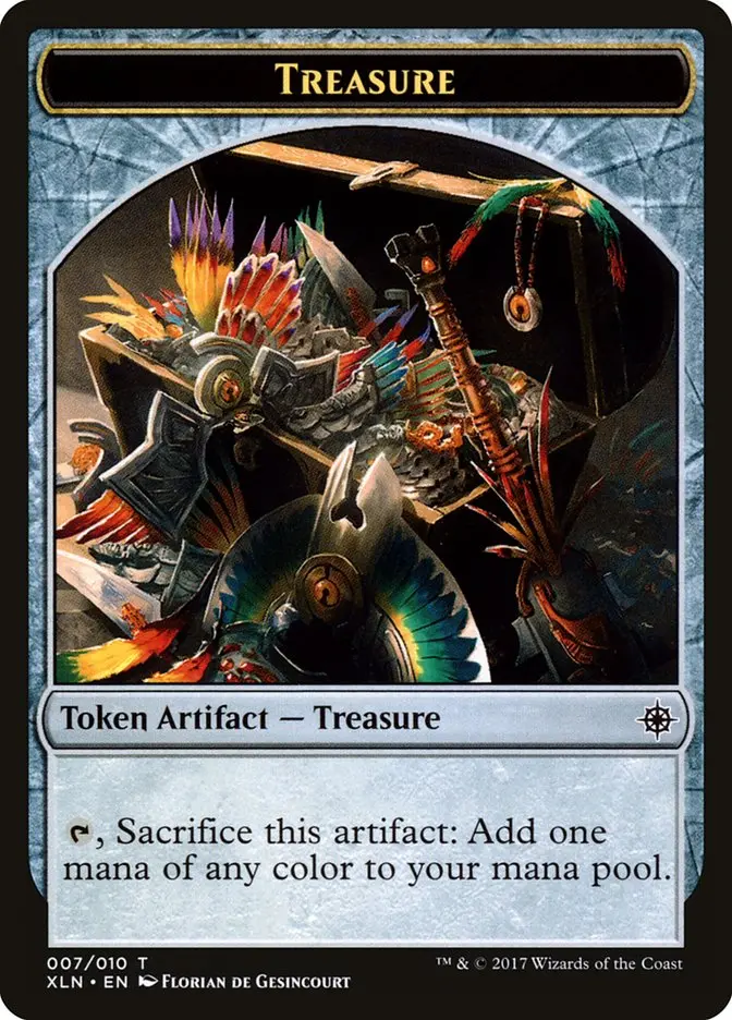 Treasure Token (007/010) [Ixalan Tokens] 1