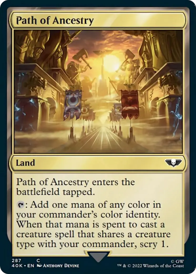 Path Of Ancestry (Surge Foil) [Warhammer 40,000] 1