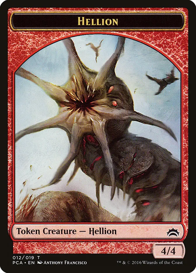 Hellion Token [Planechase Anthology Tokens] 1