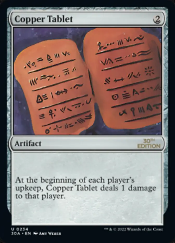 Copper Tablet [30Th Anniversary Edition] 1
