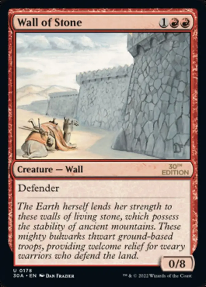 Wall Of Stone [30Th Anniversary Edition] 1