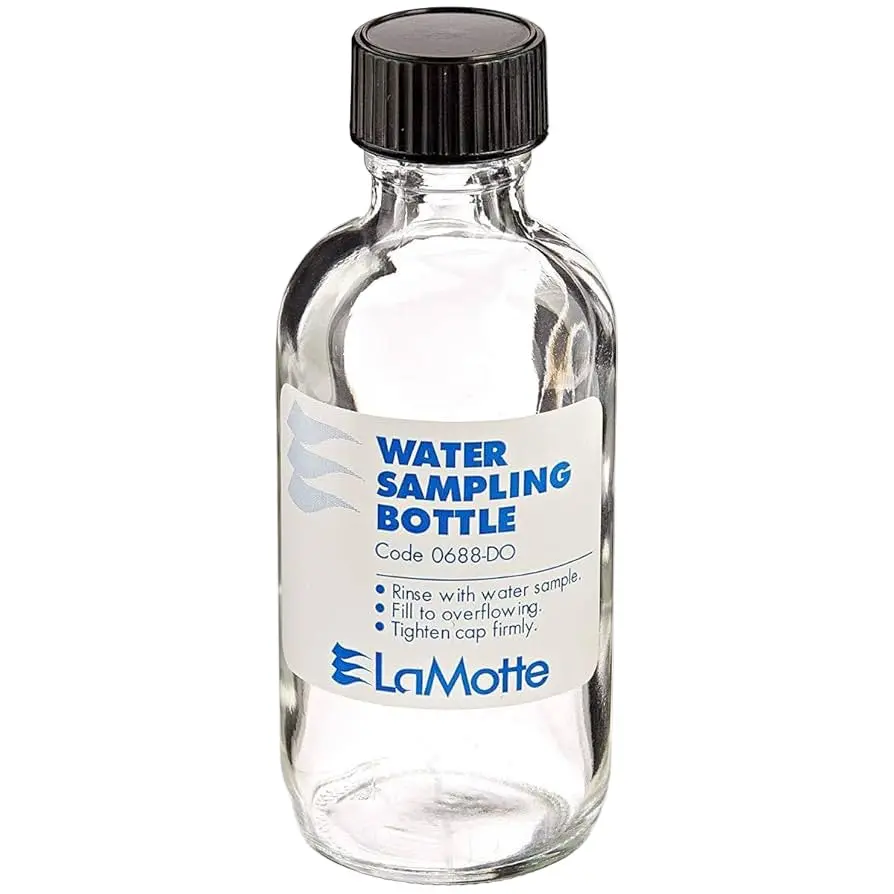 Lamotte #0688-Do - Replacement Sample Bottle, Glass, 60 Ml 1