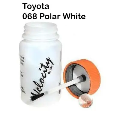 Auto Touch Up Bottle For Toyota 068 Polar White Paint 50Ml 1