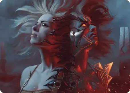 Thrill Of Possibility Art Card [Phyrexia: All Will Be One Art Series] 1