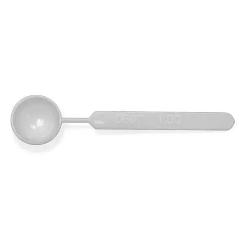 Mini Sampling Spoons, Plastic, 1.0 Gram 1