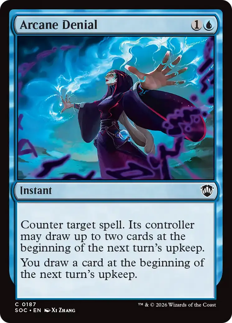 Arcane Denial [Secrets Of Strixhaven Commander] 1