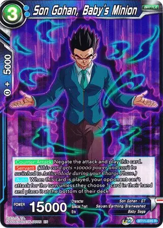 Son Gohan, Baby's Minion (Bt11-035) [Vermilion Bloodline 2Nd Edition] 1
