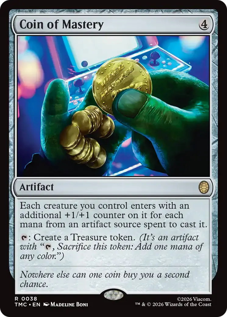 Coin Of Mastery [Teenage Mutant Ninja Turtles Commander] 1