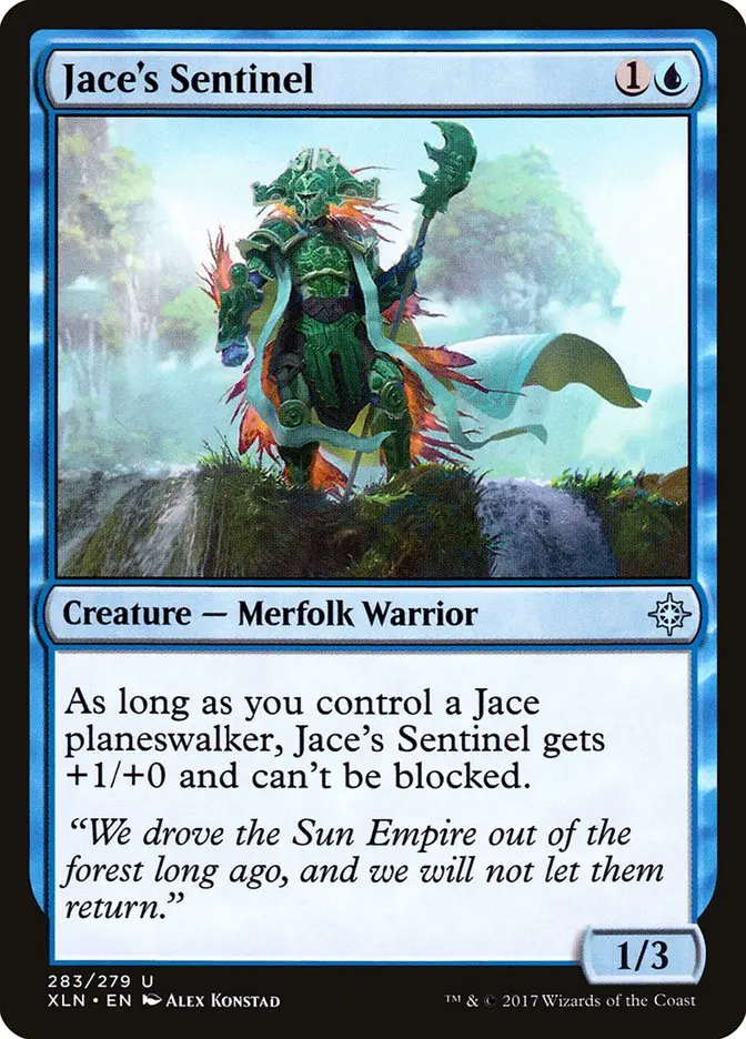 Jace's Sentinel [Ixalan] 1