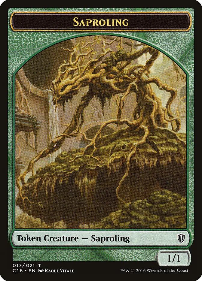 Saproling Token (017/021) [Commander 2016 Tokens] 1