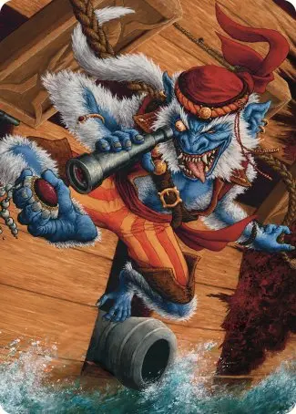 Treasure Nabber Art Card [Commander Masters Art Series] 1