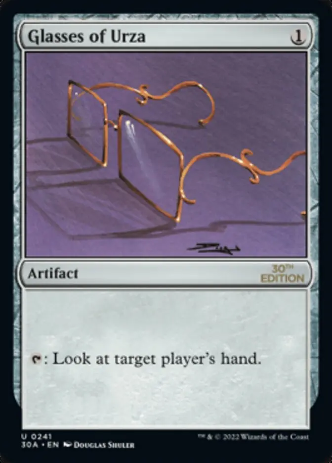 Glasses Of Urza [30Th Anniversary Edition] 1