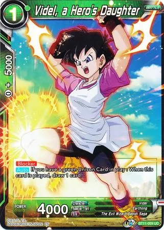 Videl, A Hero's Daughter (Bt11-069) [Vermilion Bloodline 2Nd Edition] 1