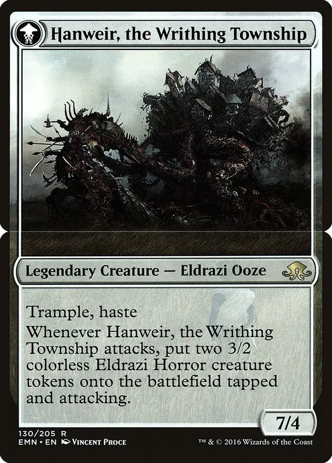 Hanweir, The Writhing Township [Eldritch Moon Prerelease Promos] 1