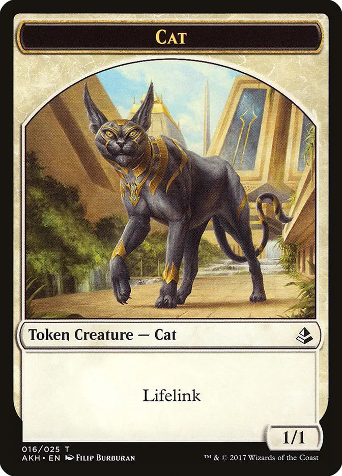 Cat Token [Amonkhet Tokens] 1