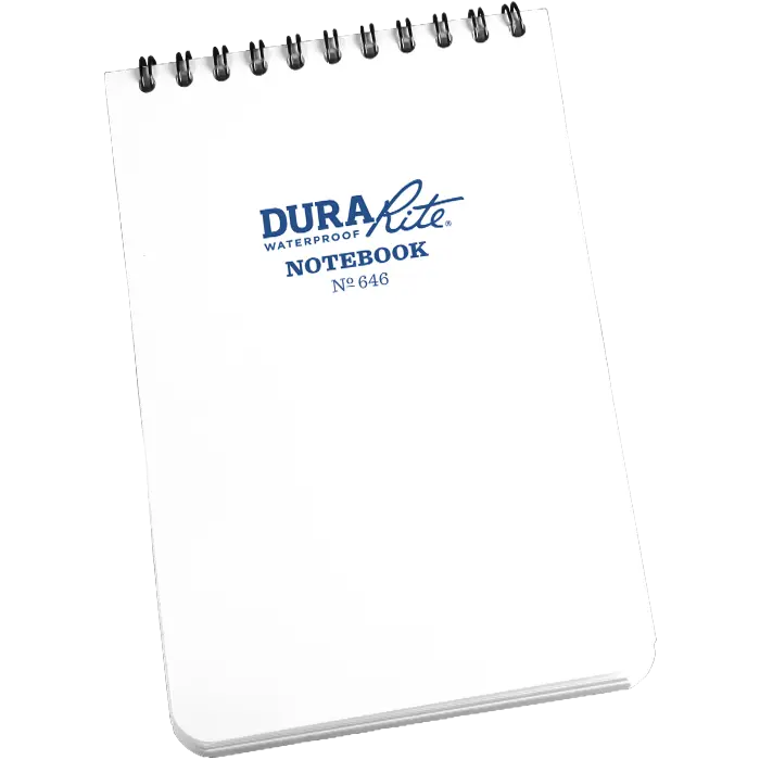 Durarite - #646 Hip Pocket Top Spiral, Waterproof Notebook 1