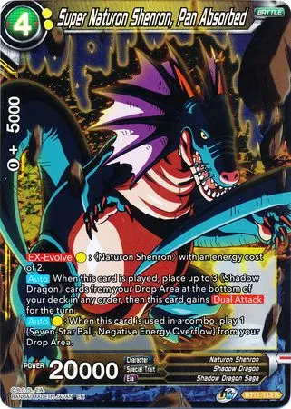 Super Naturon Shenron, Pan Absorbed (Bt11-113) [Vermilion Bloodline 2Nd Edition] 1