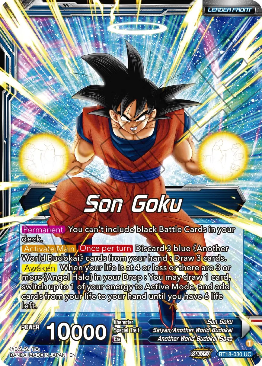 Son Goku // Son Goku, Another World Fighter (Bt18-030) [Dawn Of The Z-Legends] 1