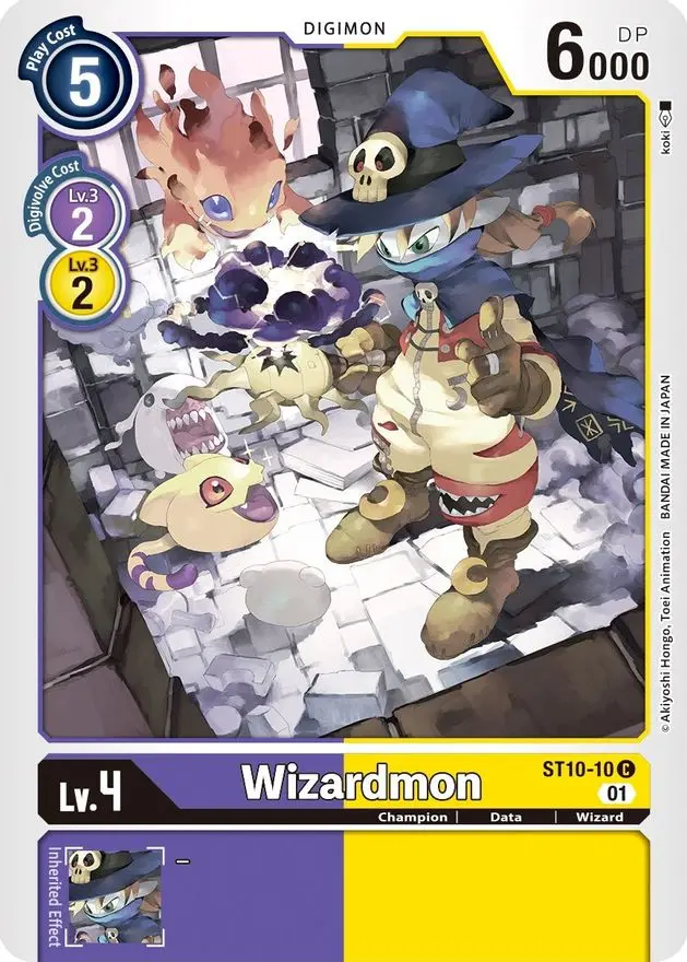 Wizardmon [St10-10] [Starter Deck: Parallel World Tactician] 1
