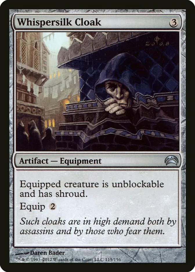Whispersilk Cloak [Planechase 2012] 1