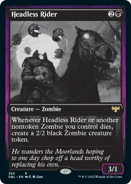 Headless Rider [Innistrad: Double Feature] 1