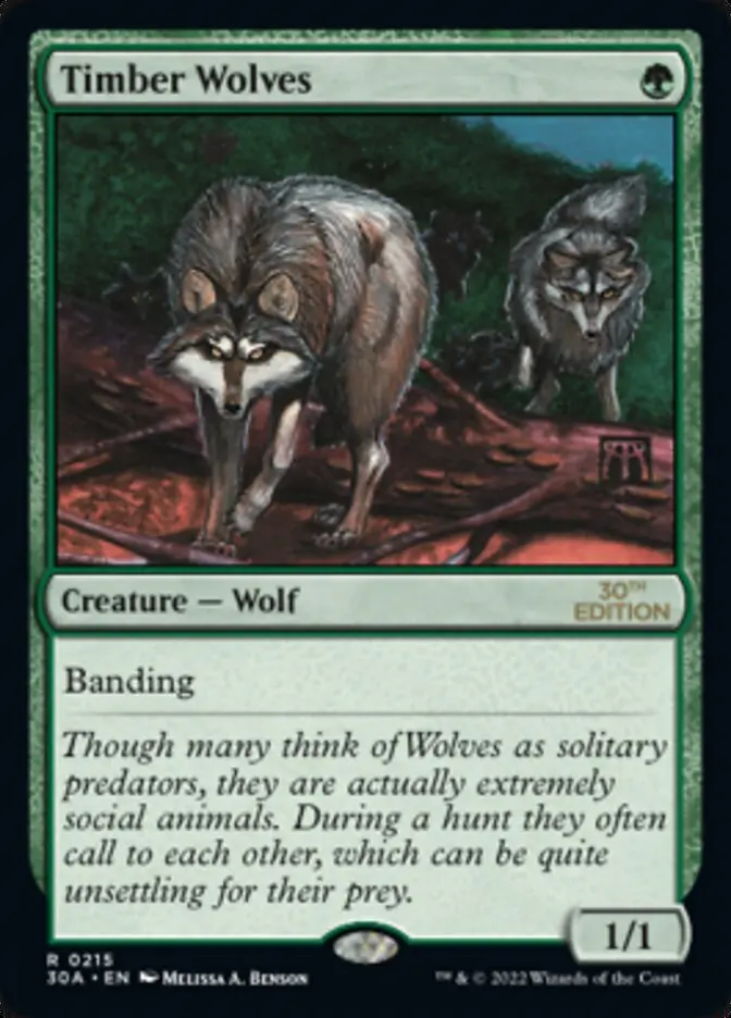 Timber Wolves [30Th Anniversary Edition] 1
