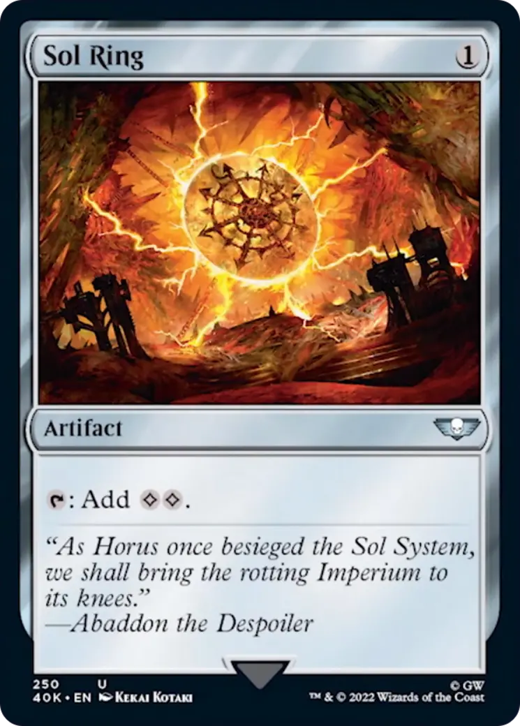 Sol Ring (250) [Warhammer 40,000] 1