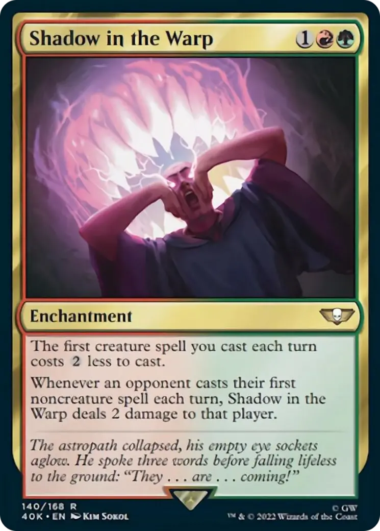 Shadow In The Warp (Surge Foil) [Warhammer 40,000] 1