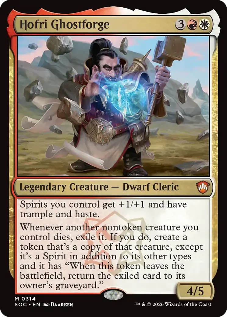Hofri Ghostforge [Secrets Of Strixhaven Commander] 1