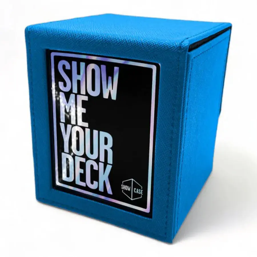 Showcase 100+ Deck Box – Blue 1
