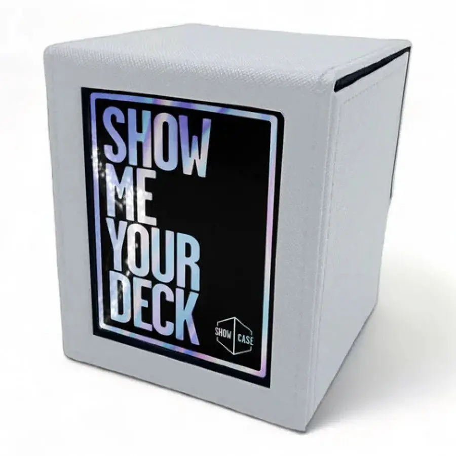 Showcase 100+ Deck Box – White 1