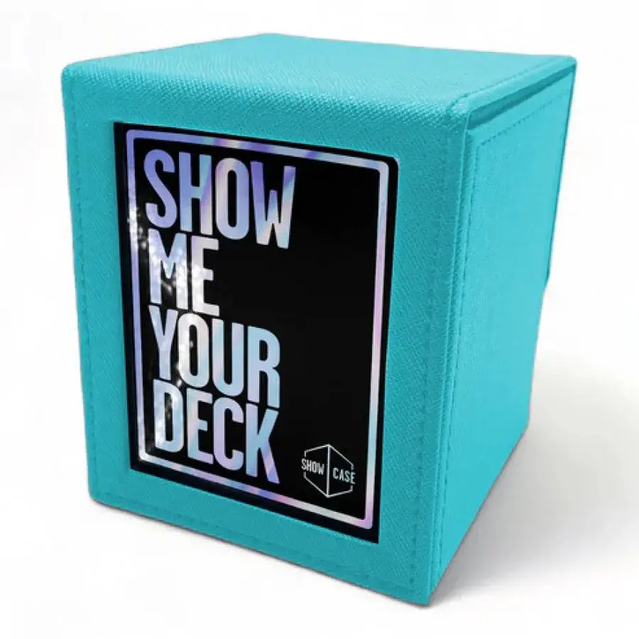 Showcase 100+ Deck Box – Teal 1