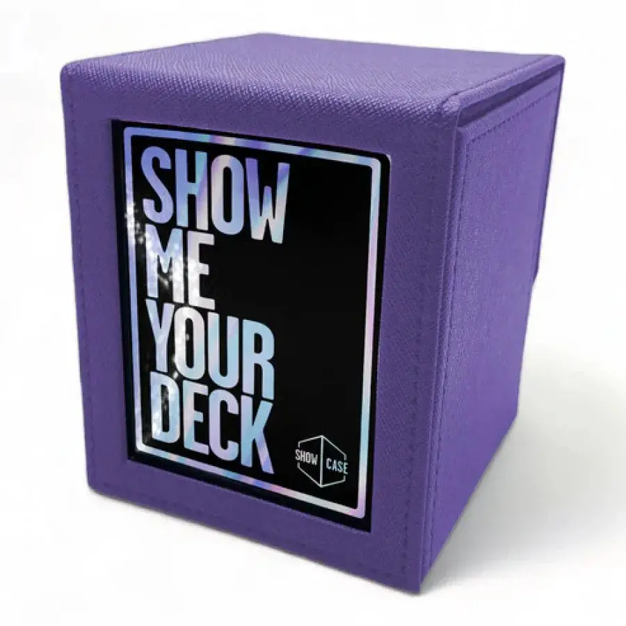 Showcase 100+ Deck Box – Purple 1