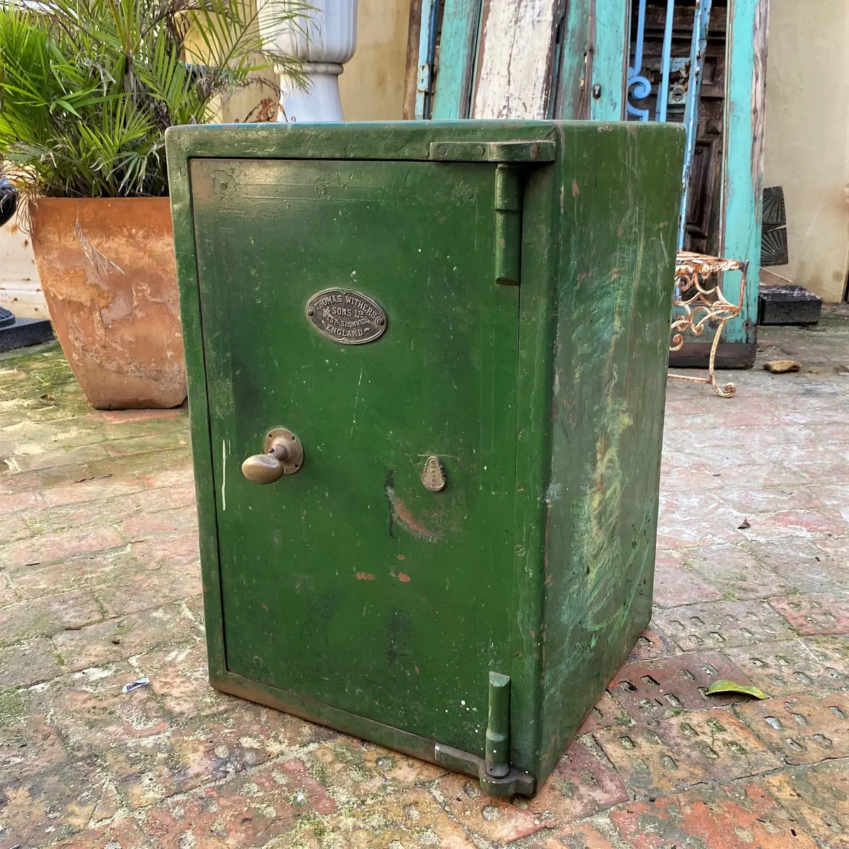 Antique "Thomas Withers & Sons" Safe - Sold 1