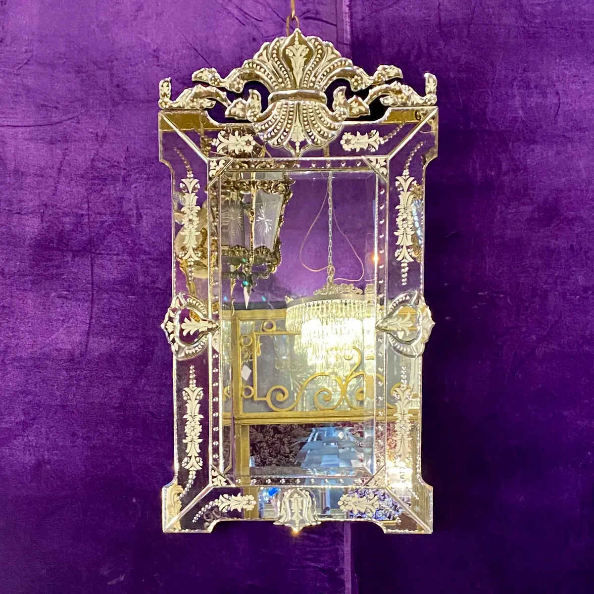 Rectangular Venetian Mirror - Sold 1