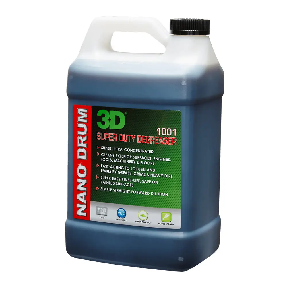 3D 1001 Super Duty Degreaser 3.78L For Dilution System Super Concentrated 1