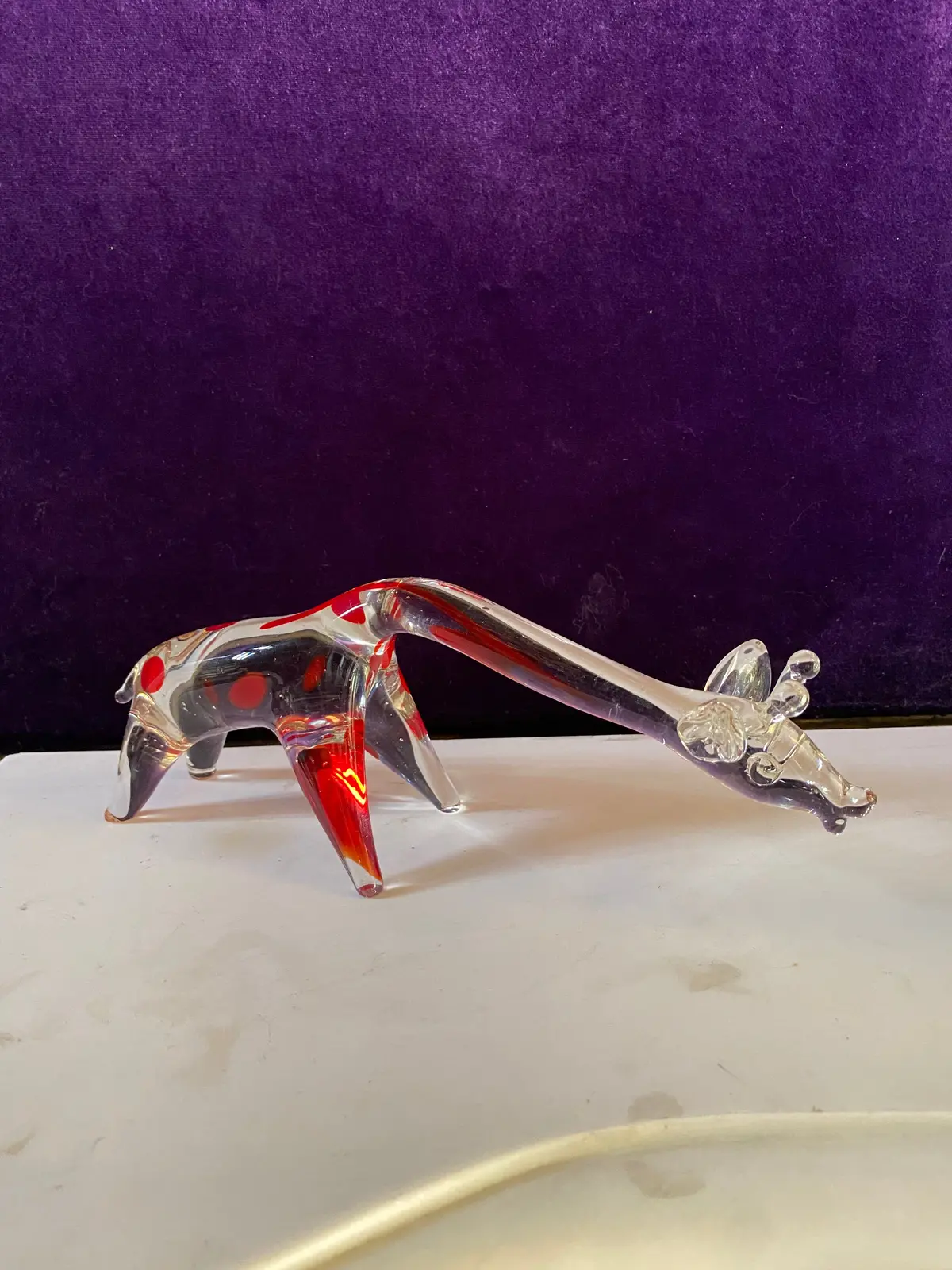 Unusual Murano Glass Giraffe - Sold 2