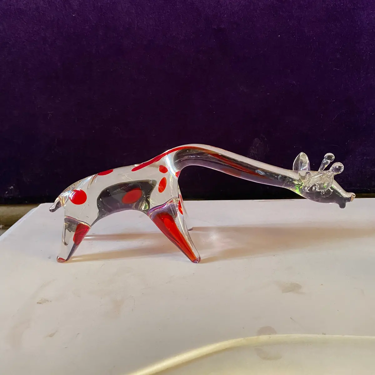 Unusual Murano Glass Giraffe - Sold 1