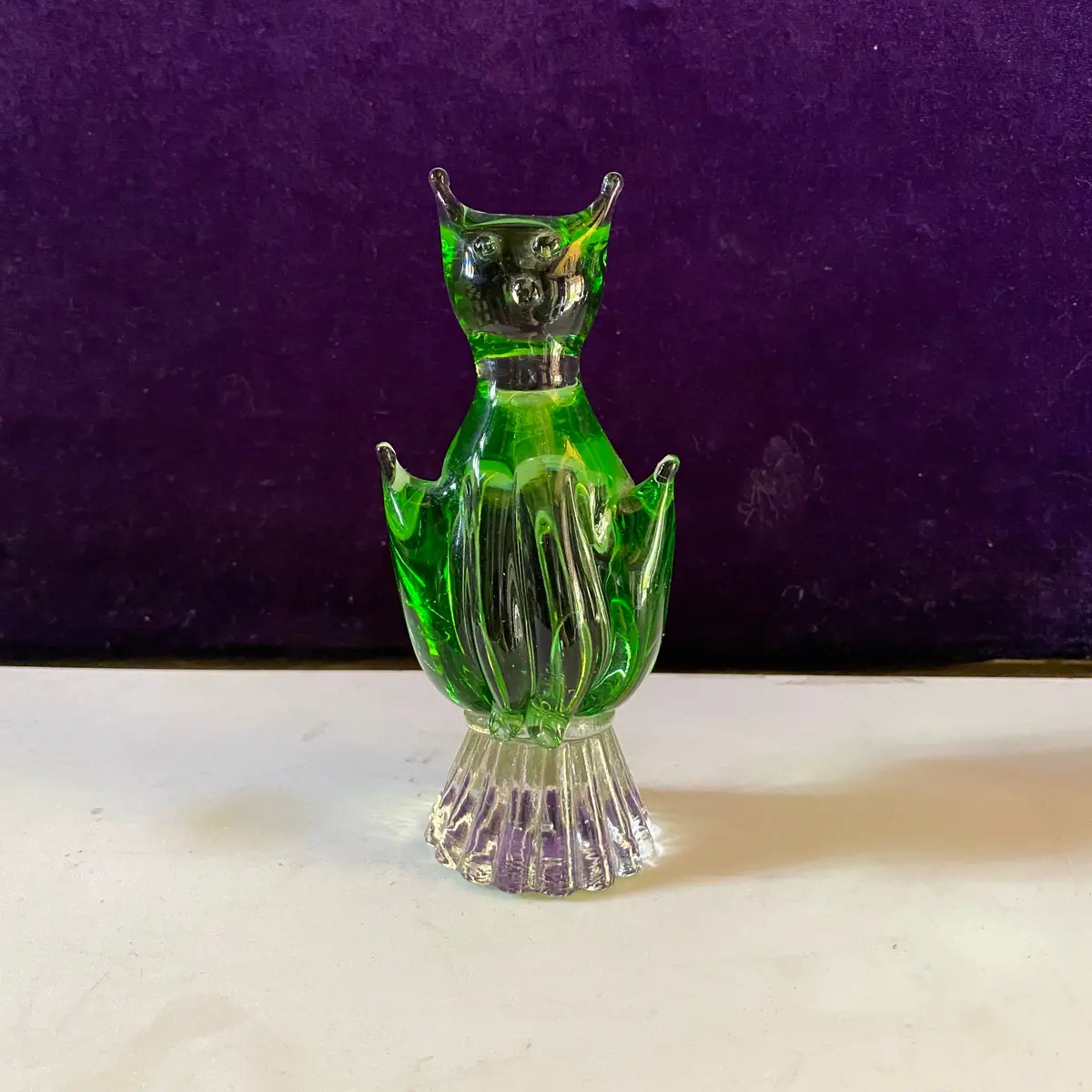 Sweet Vintage Murano Cat 1