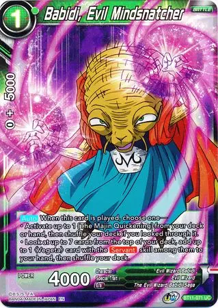 Babidi, Evil Mindsnatcher (Bt11-071) [Vermilion Bloodline 2Nd Edition] 1