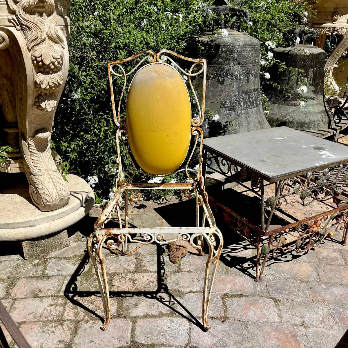 Wrought Iron Chair 1