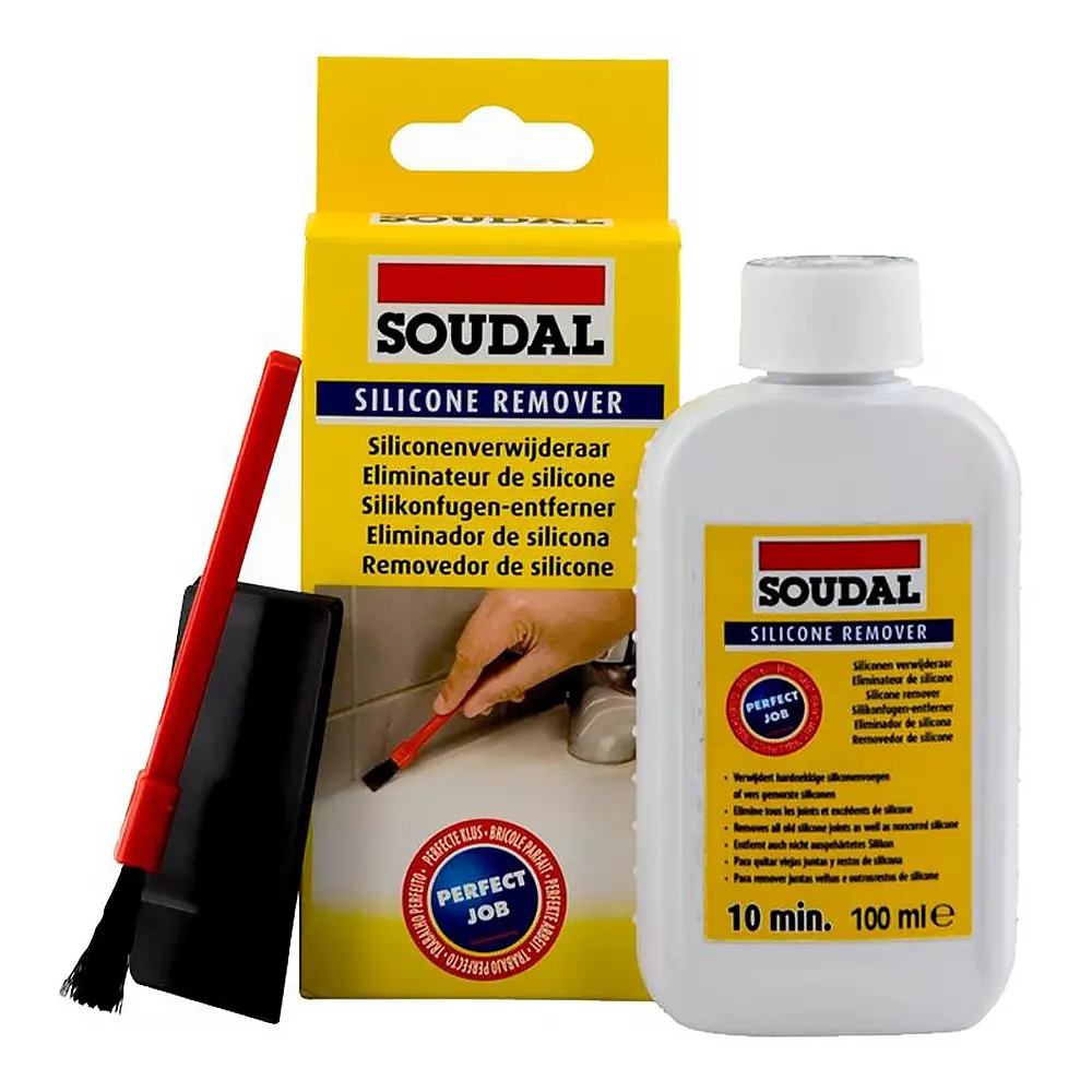 Soudal Gel Based Silicone Polymer Acrylic Polybutene Remover 100Ml Bottle 1