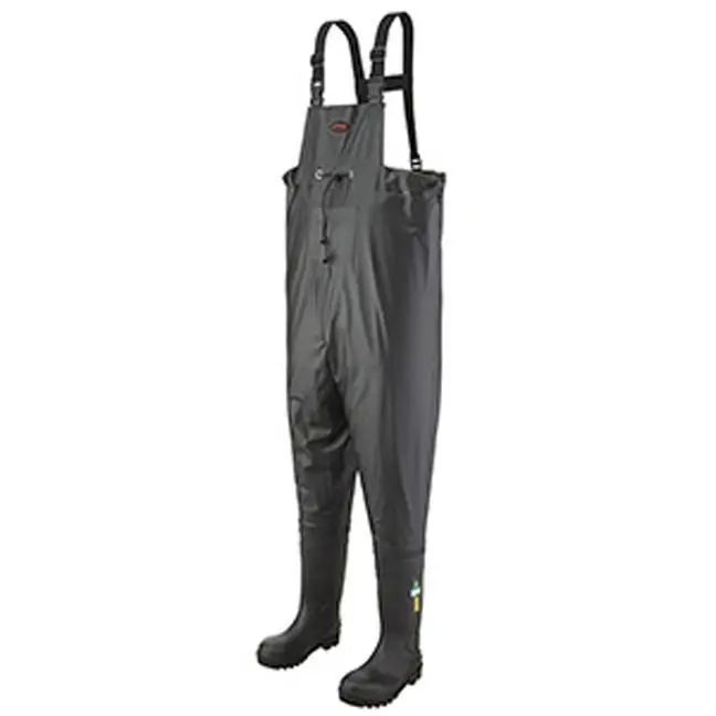 Chest Waders, Pvc On Canvas, Steel Toe 1